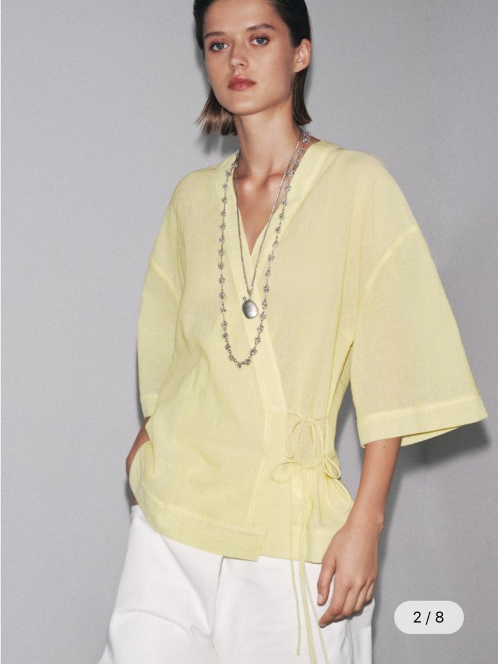 Zara Wrap-Style Women’s Top